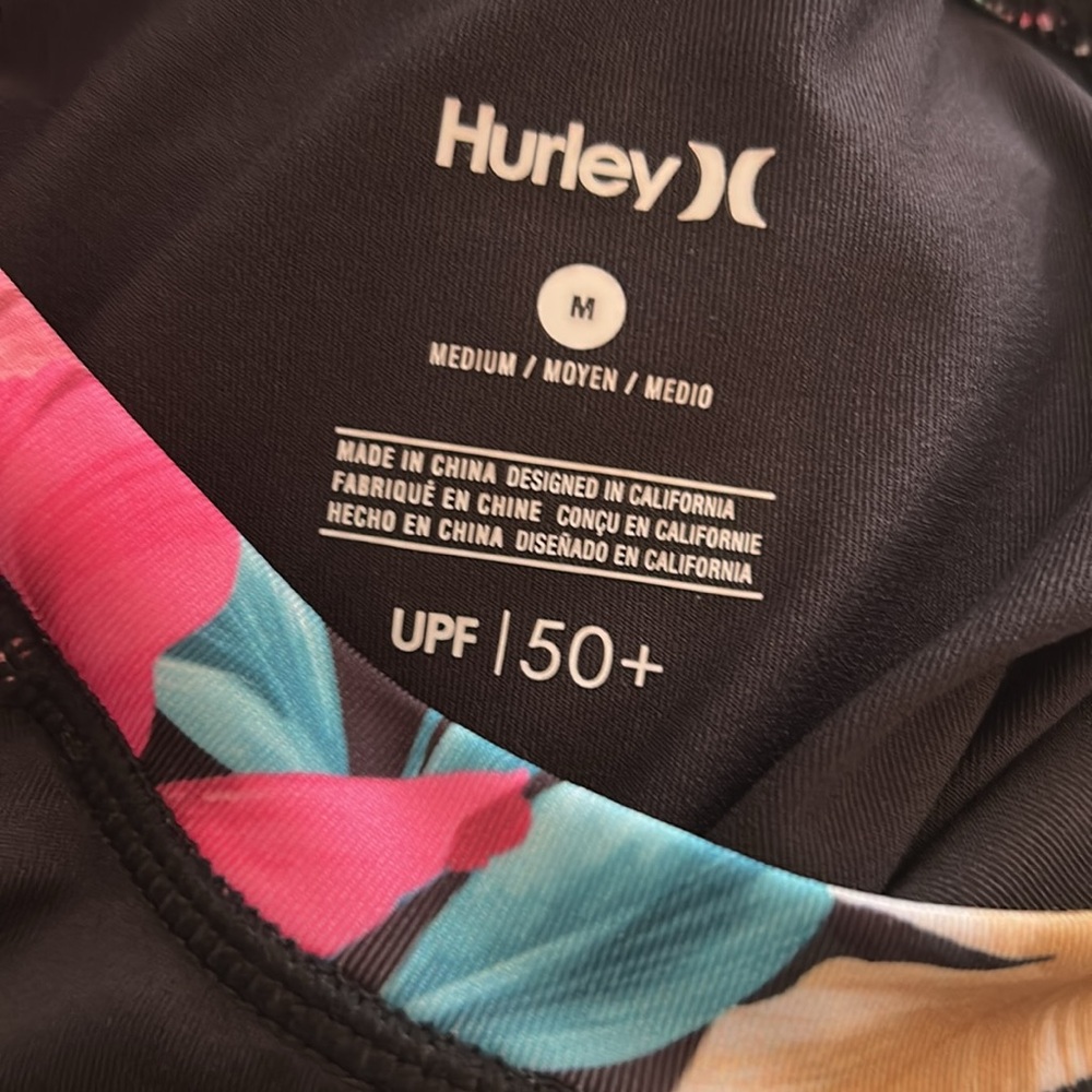 HURLEY RASH GUARD💋NWT - Picture 8 of 10